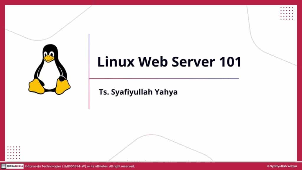 Linux Web Server 101 - Infratify