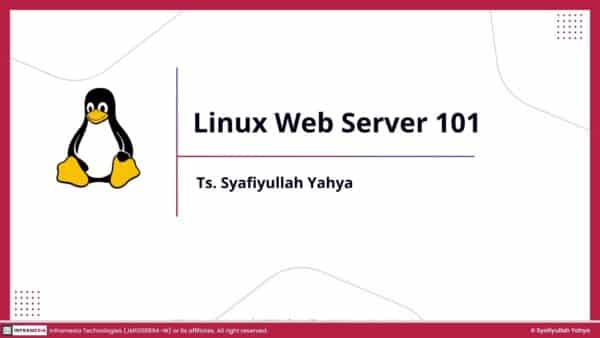 Linux Web Server 101