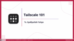 Tailscale 101