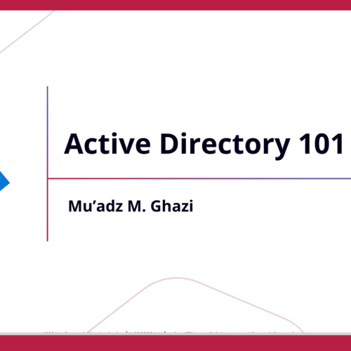 Active Directory 101